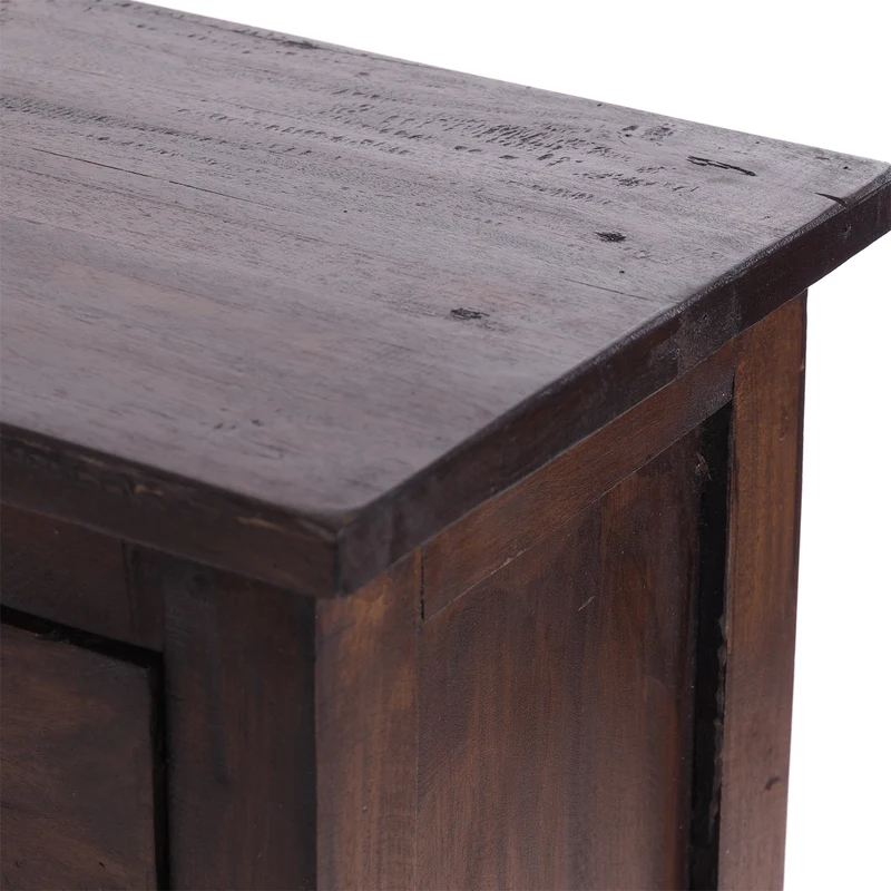 FLURSCHRANK "PLANT 80" | 80x36 cm (HxB) Mahagoni | Telefontisch | Farbe: 03 dunkelbraun