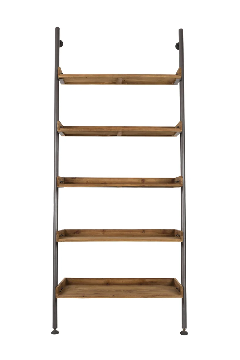 White Label Living Regal Wally – Massives Tannenholz, 45 × 86 × 200 cm