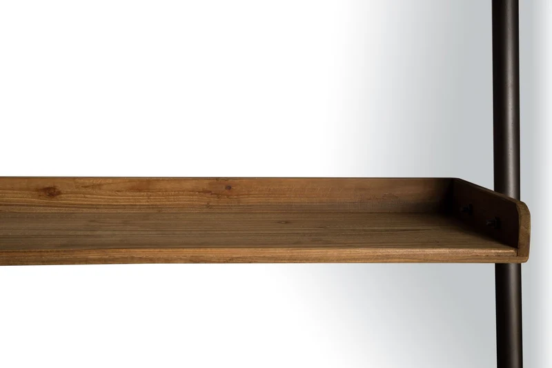White Label Living Regal Wally – Massives Tannenholz, 45 × 86 × 200 cm