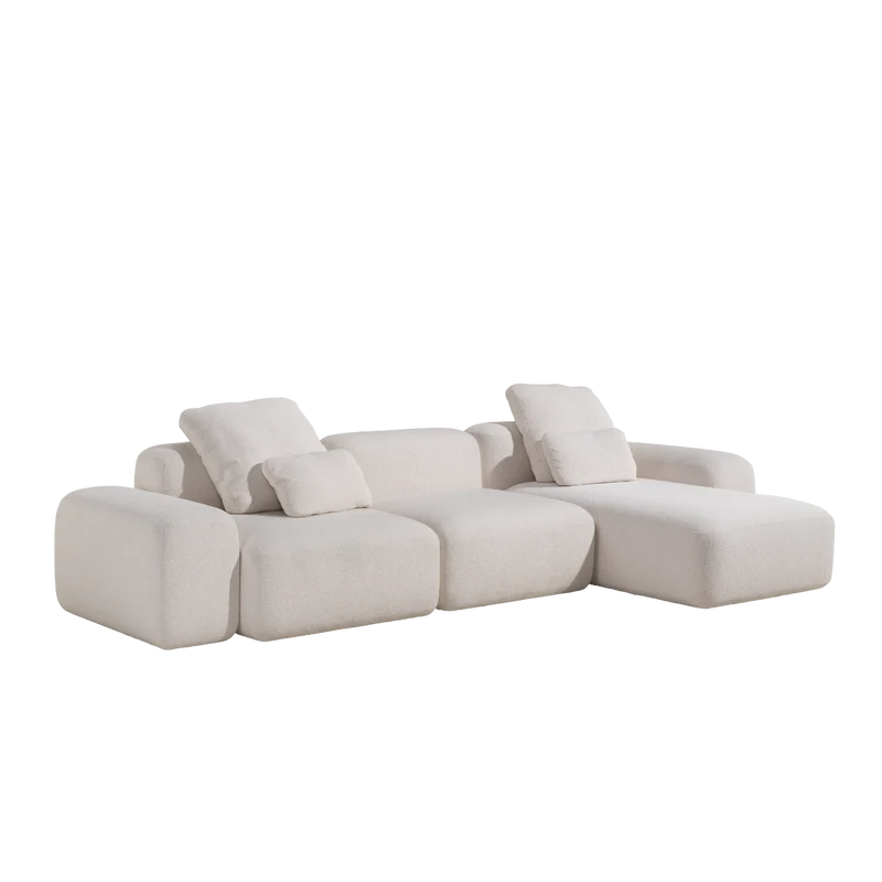 Casa Magna SERENITY Sofa Konfiguration D – 370 × 420 × 74 cm