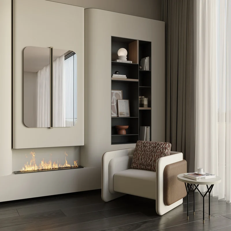 Casa Magna AVA Beistelltisch – Ø 50 × 50 cm