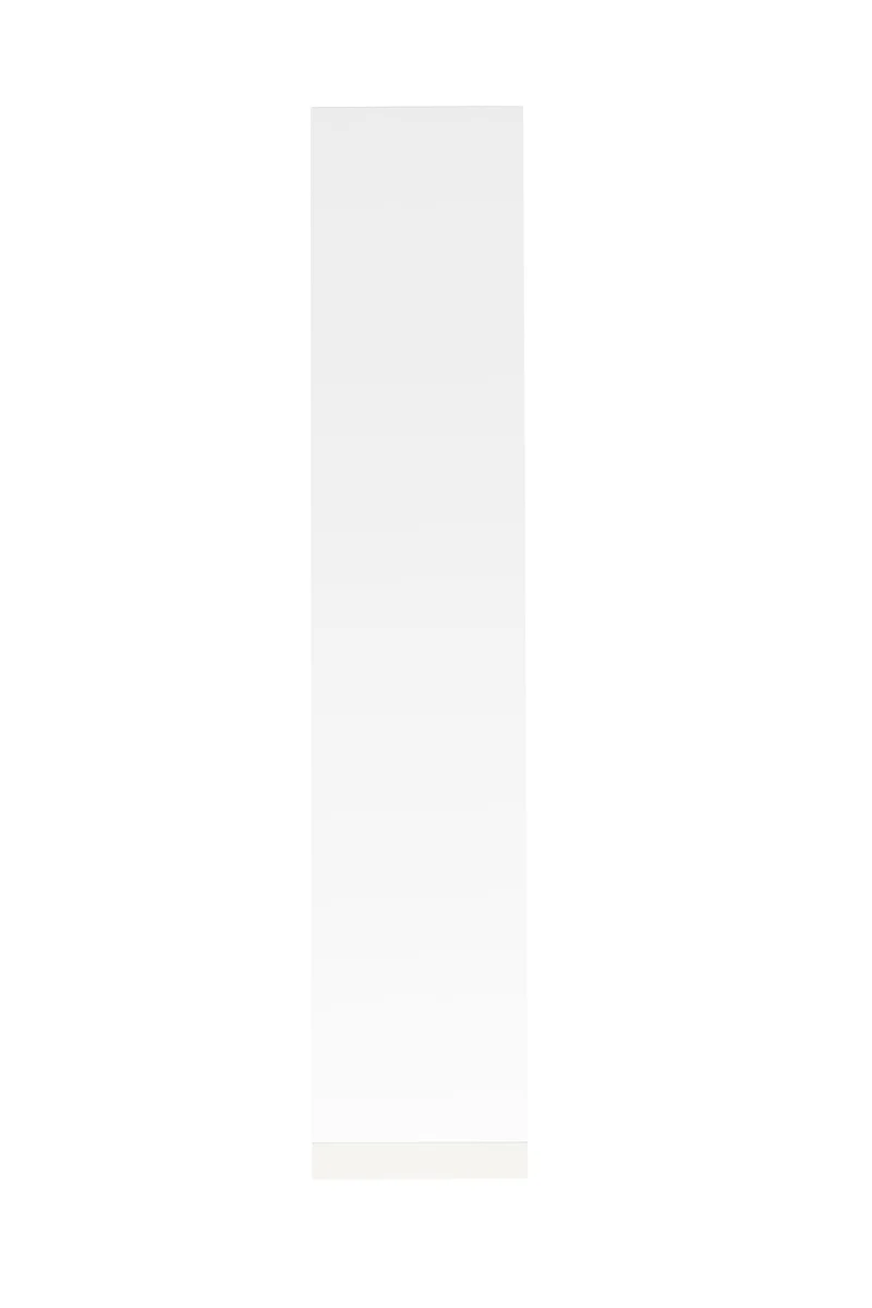 White Label Living Spiegel Stand – Weiß, Stahl, 147,5 × 30,5 × 36,5 cm
