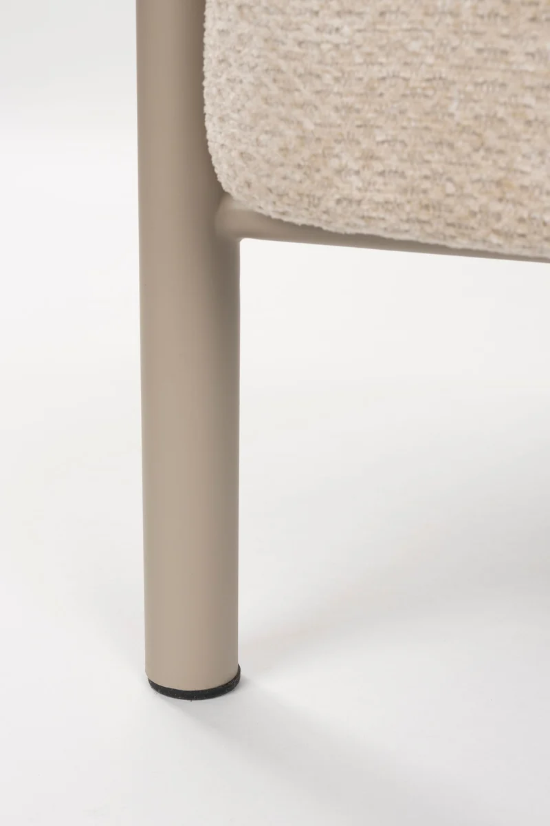 Zuiver Loungesessel Heels – Beige, Polyester, 70 × 82 × 75 cm
