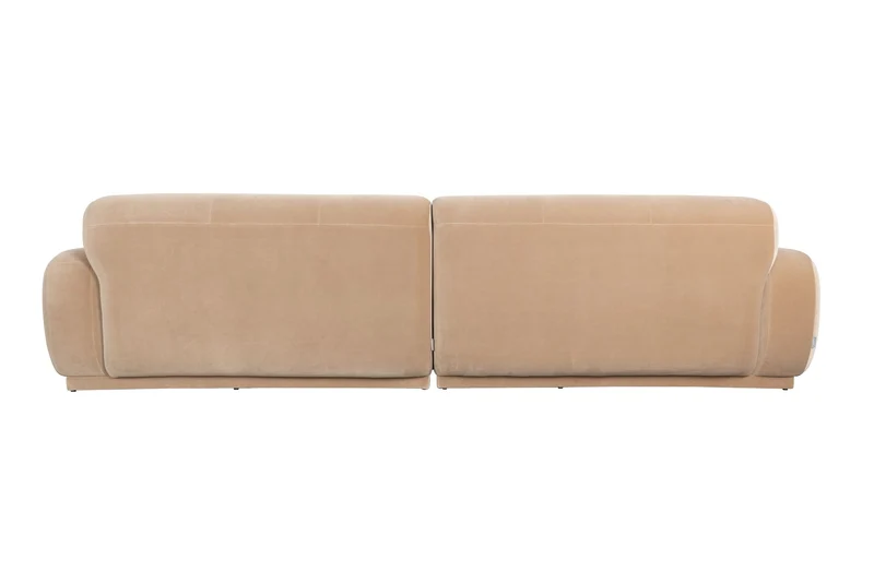 Zuiver Sofa Hazel 4,5-Sitzer – Beige, Polyester, 310 × 76 cm