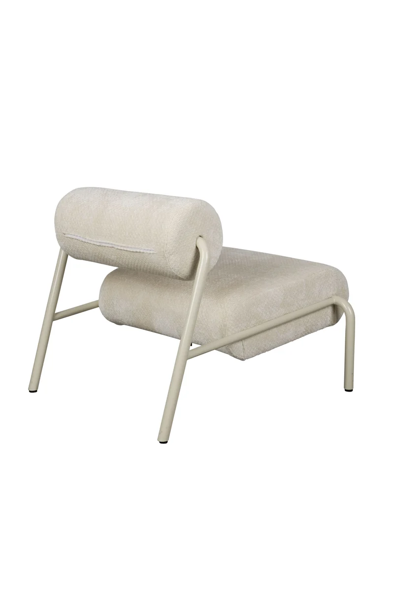 Zuiver Loungesessel Lekima – Off-White, Stoff, 93 × 87 × 70 cm