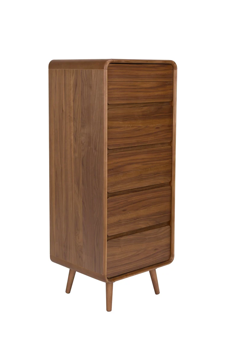 Zuiver Schrank Rise – Nussbaum, Massives Eschenholz, 40 × 45 × 112 cm
