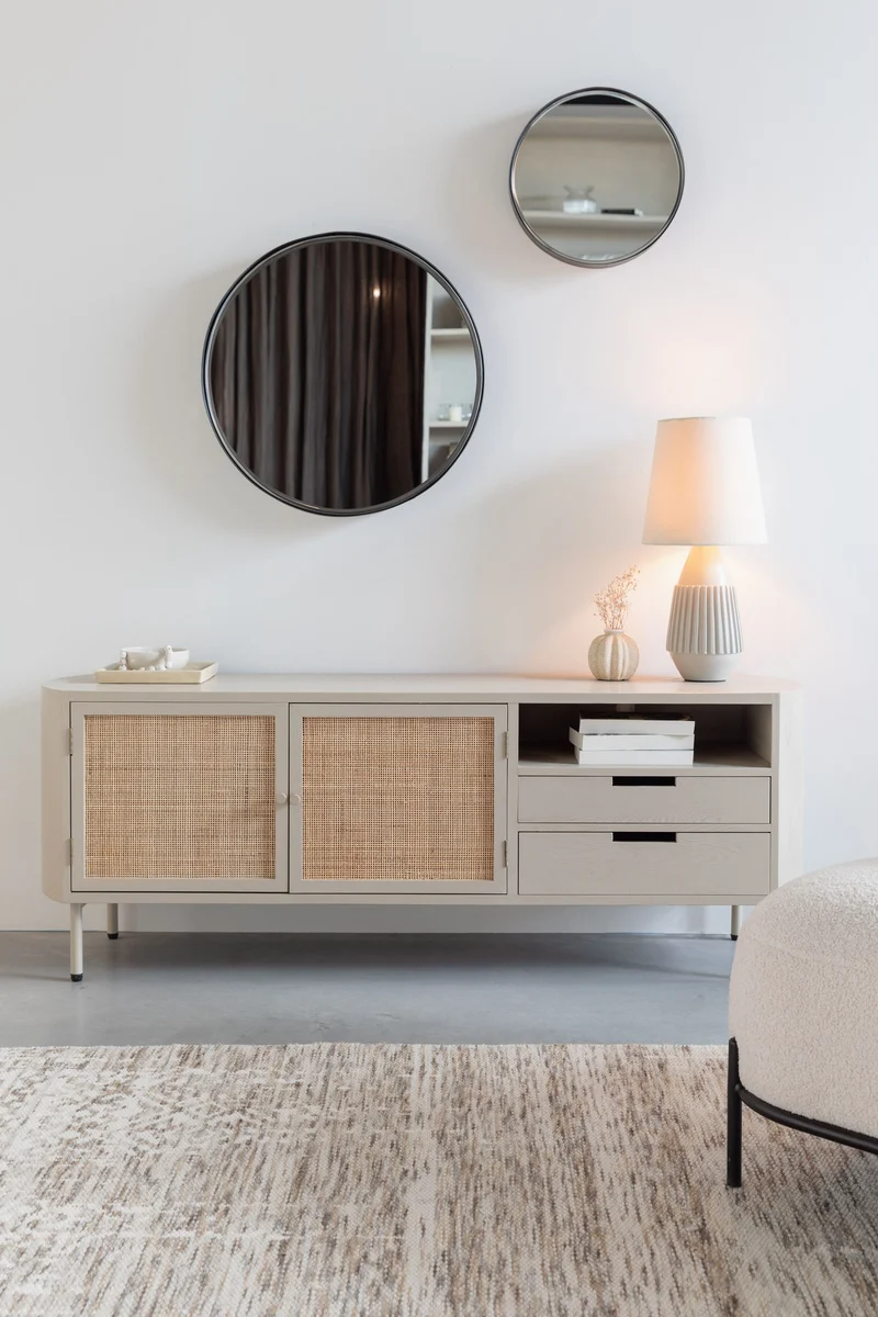 White Label Living Sideboard Amaya – MDF, 38 × 150 × 55 cm