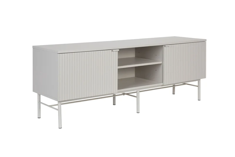 White Label Living Sideboard Cayo Niedrig – MDF, 40 × 155 × 55 cm