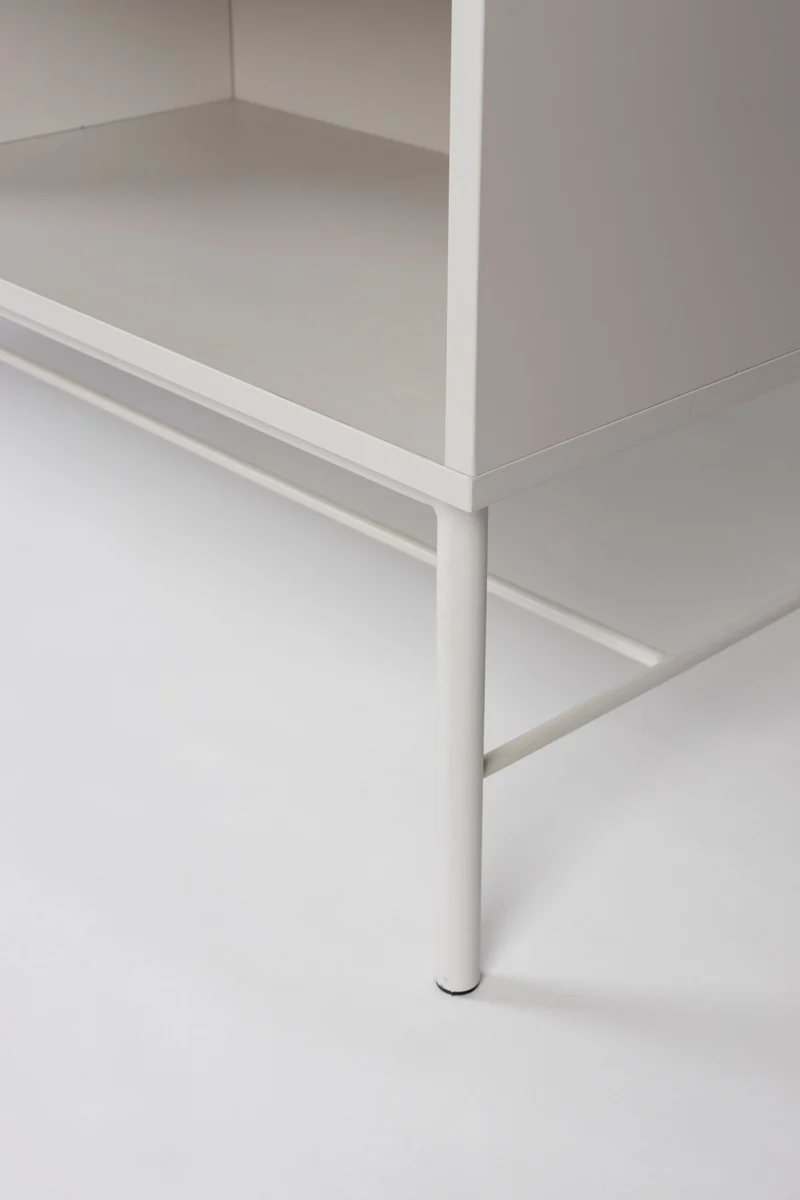 White Label Living Sideboard Cayo Hoch – MDF, 40 × 124 × 75 cm
