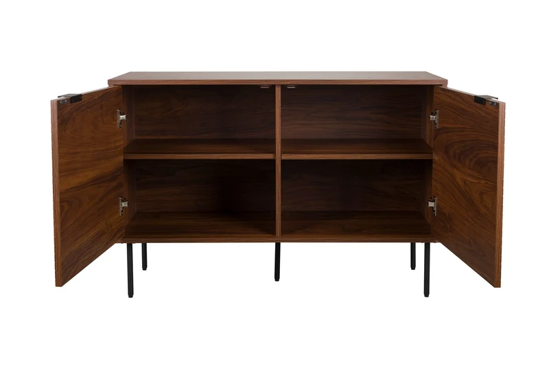 White Label Living Sideboard Stripes Hoch – MDF, 40 × 110 × 74 cm