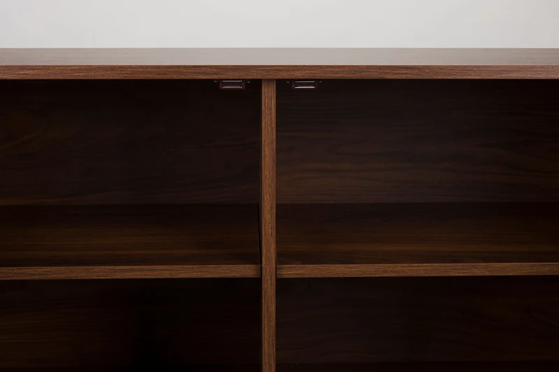 White Label Living Sideboard Stripes Hoch – MDF, 40 × 110 × 74 cm