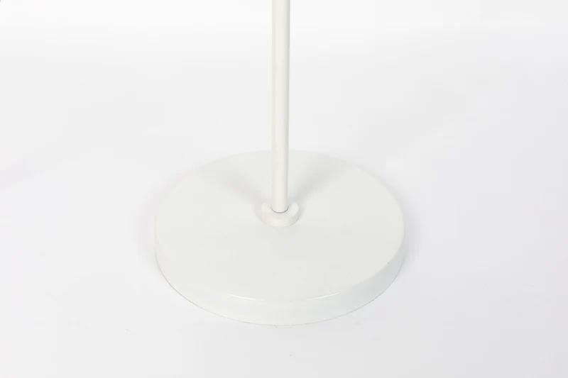White Label Living Stehleuchte Cage – Weiß, Aluminium, 32 × 21,5 × 158 cm