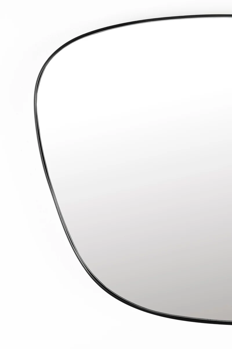White Label Living Spiegel Lina – Metall, 60 × 40 × 4 cm