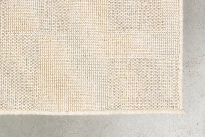 Zuiver Teppich Bricks 200 × 300 cm Grey – Beige, Wolle