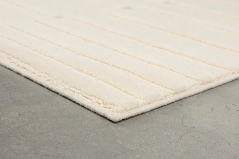 Zuiver Teppich Crossing 160 × 230 cm Beige – Beige, Wolle