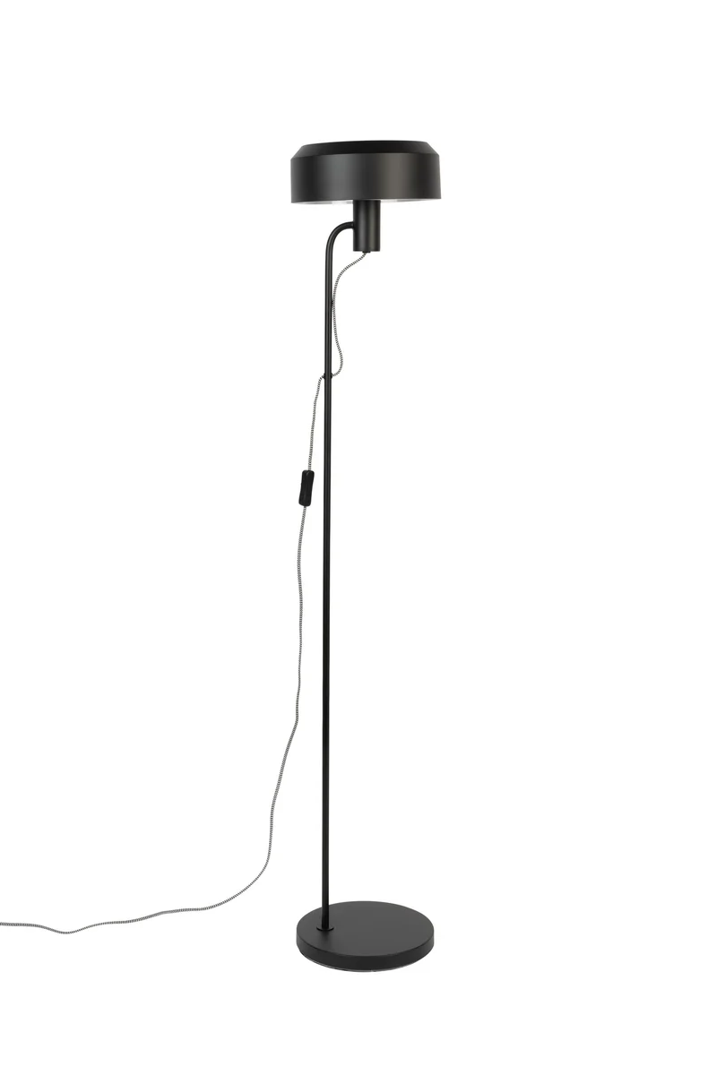 White Label Living Stehleuchte Landon – Eisen, 24 × 24 × 135 cm