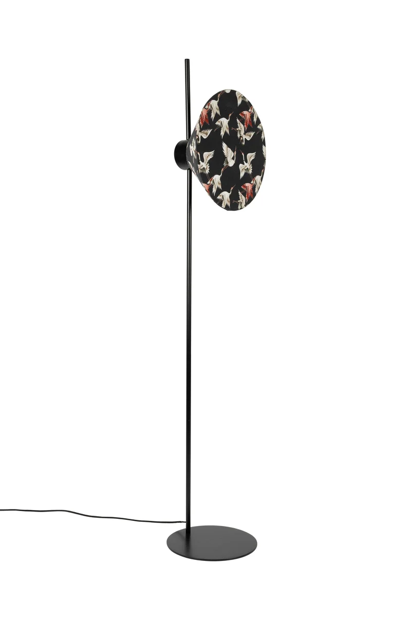 White Label Living Stehleuchte Jaylee – Metall, 30 × 39 × 158 cm