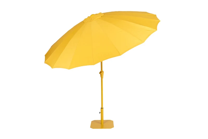 Zuiver Wohnaccessoire Sunbrella Sunshine Set – Gelb, Polyester, 250 × 250 × 235 cm