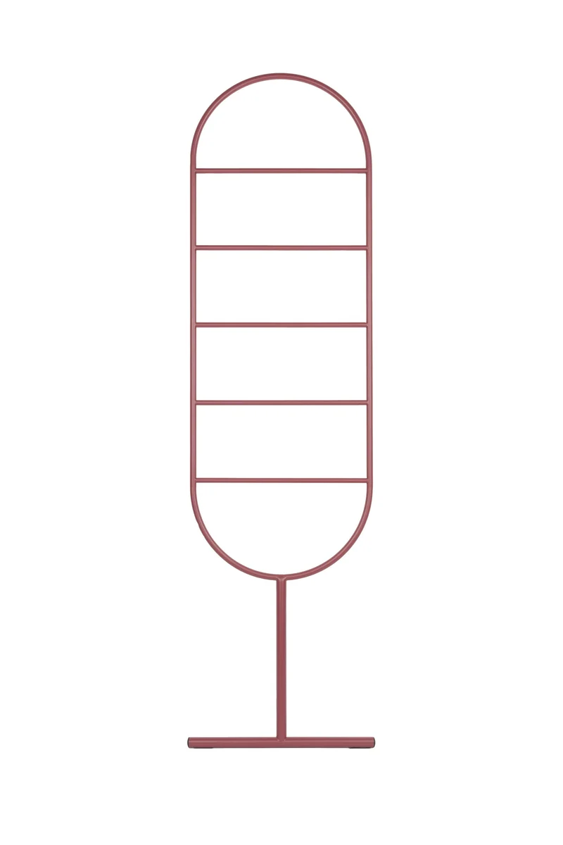Zuiver Dekoleiter Tess Marsala – Stahl, 2,5 × 45 × 165,5 cm
