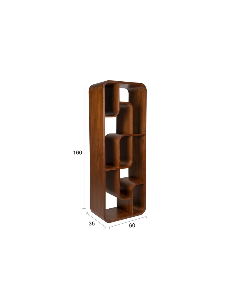 Zuiver Schrank Seven – Nussbaum, 35 × 60 × 160 cm
