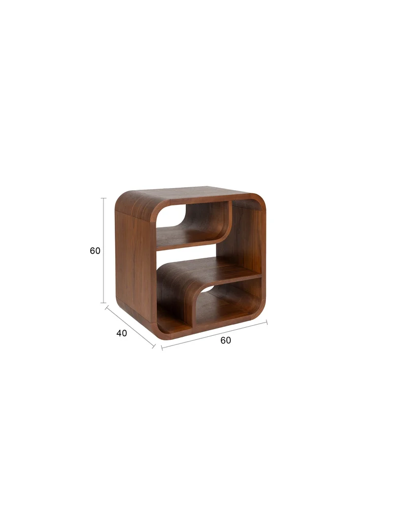 Zuiver Schrank Seven S – Nussbaum, 40 × 60 × 60 cm