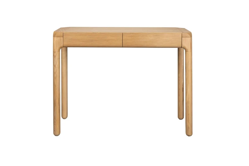 Zuiver Tisch Console Storm – Natur, Massives Eschenholz, 100 × 76 cm