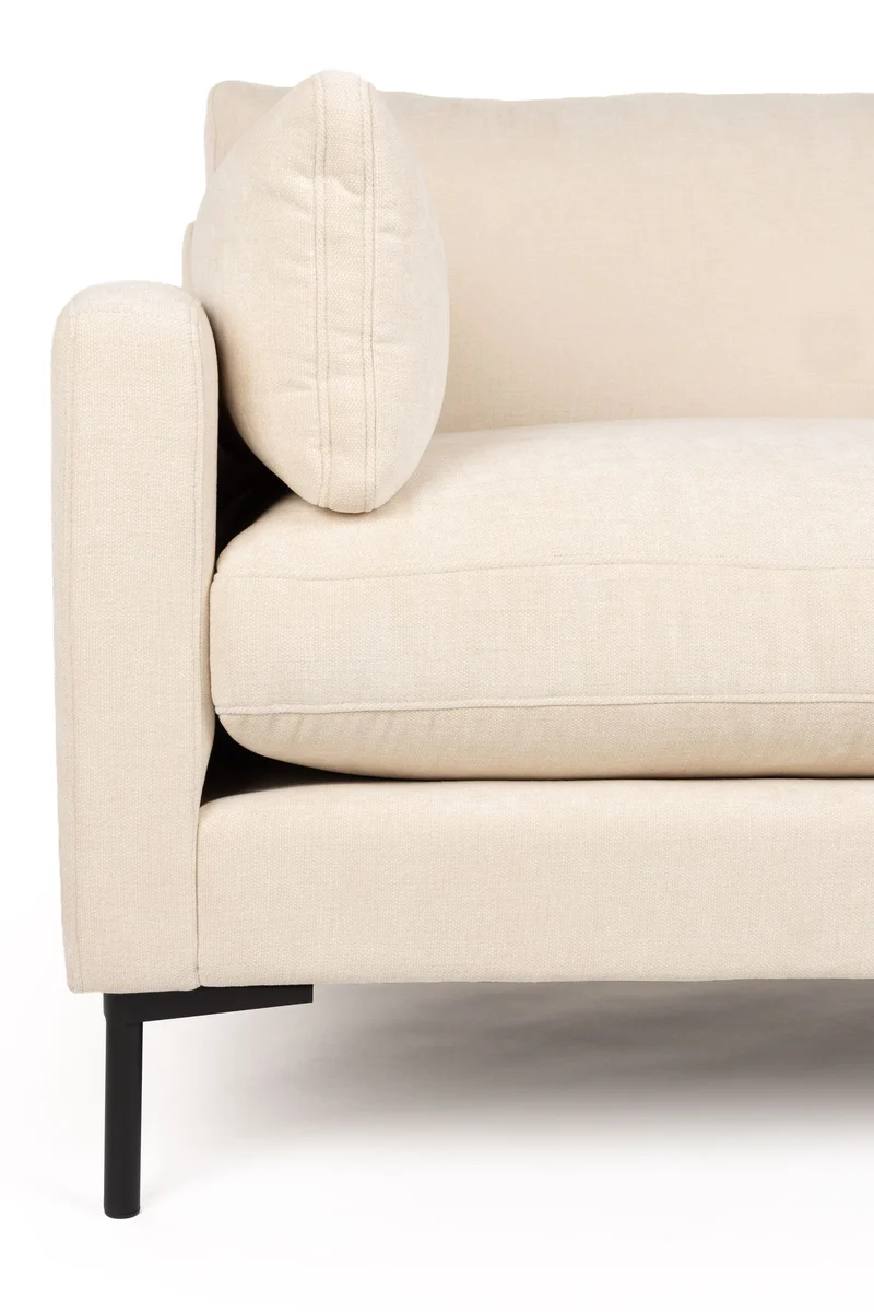 Zuiver Sofa Summer 4,5-Sitzer – Beige, Stoff, 101 × 335 × 82 cm