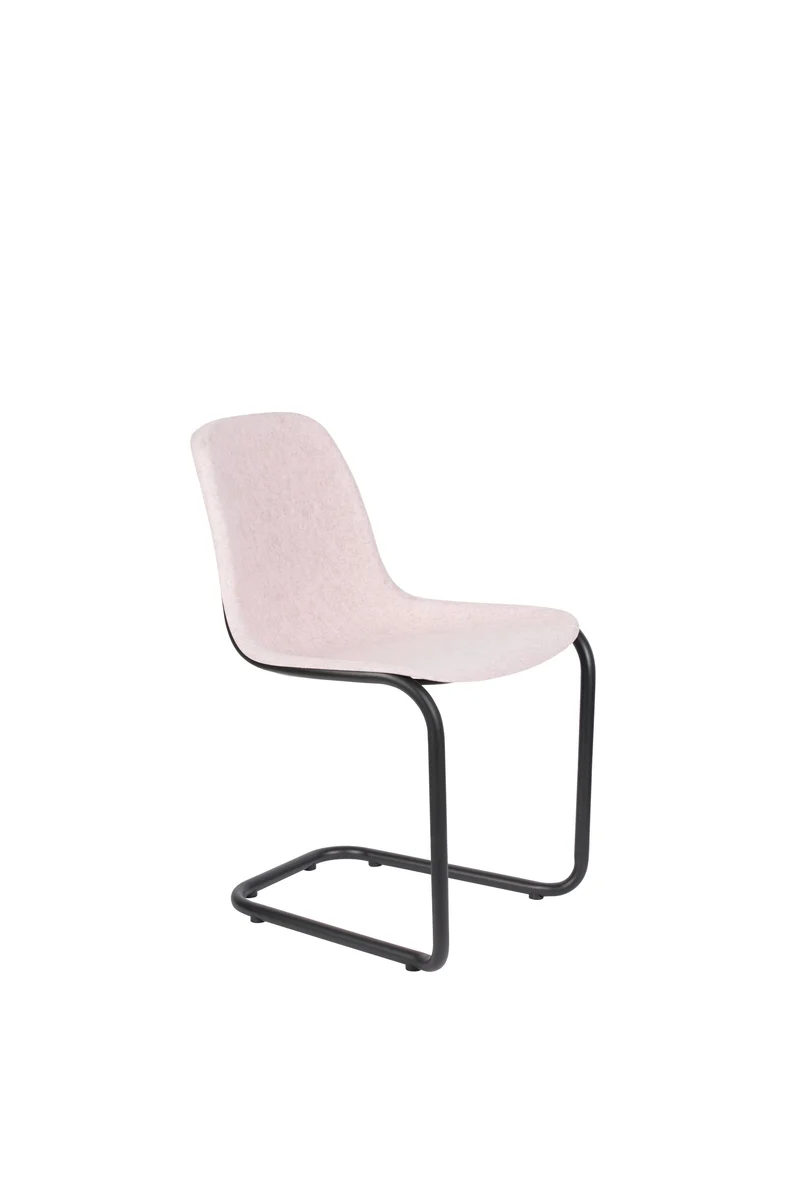 Zuiver Stuhl Thirsty Soft – Pink, 55 × 52 × 78,5 cm, 2er-Set