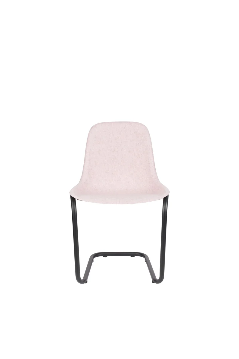 Zuiver Stuhl Thirsty Soft – Pink, 55 × 52 × 78,5 cm, 2er-Set