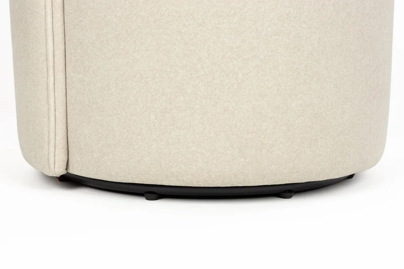 Zuiver Loungesessel Plush – Beige, Polyester, 53 × 58 × 82 cm