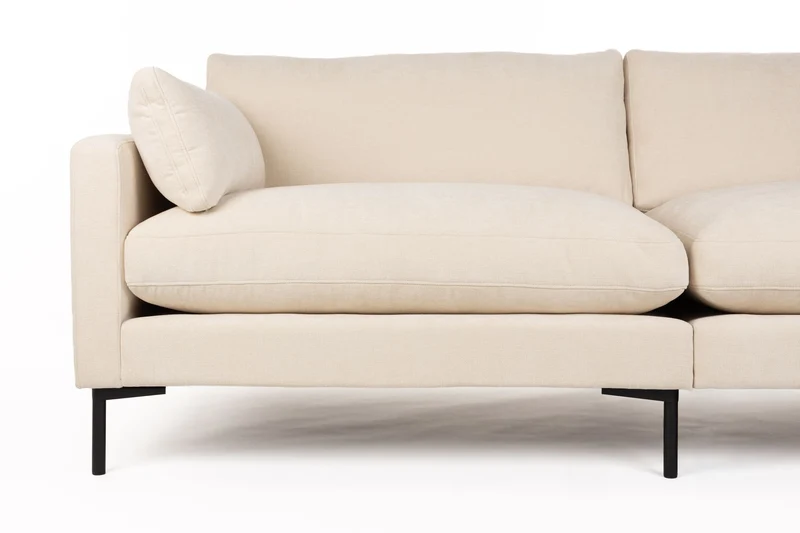 Zuiver Sofa Summer 7-Sitzer – Beige, Stoff, 318 × 318 × 82 cm