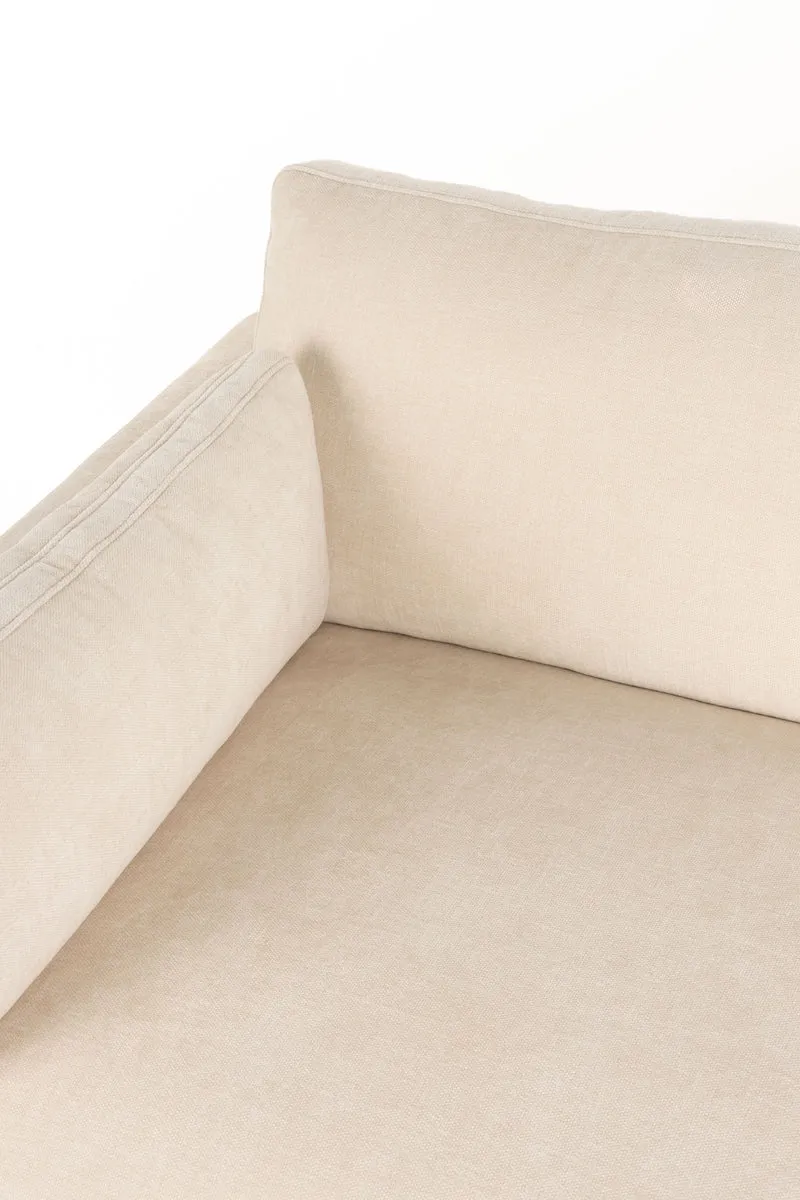 Zuiver Sofa Summer 7-Sitzer – Beige, Stoff, 318 × 318 × 82 cm