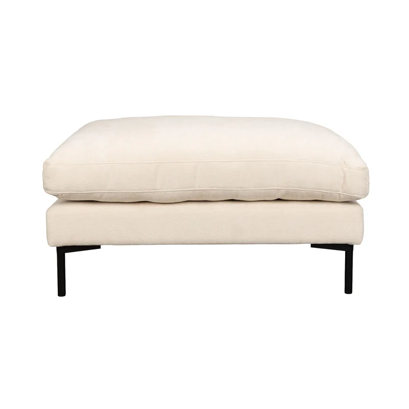 Zuiver Hocker Summer – Beige, Stoff, 80 × 102 × 53 cm