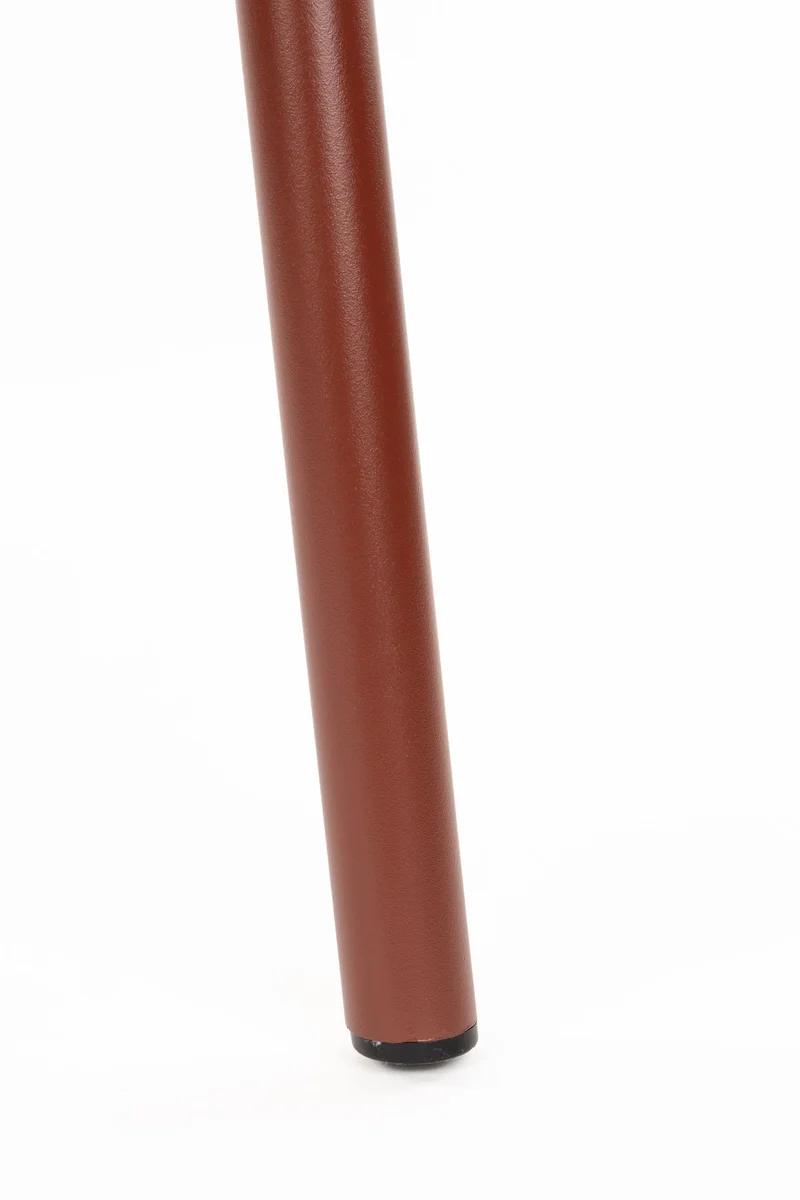 Zuiver Sessel Garden Vondel – Rot, Aluminium, 59,3 × 64,7 × 81,6 cm, 2er-Set