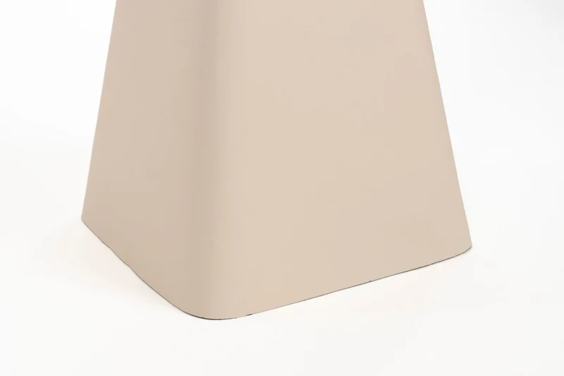 Zuiver Hocker Earth – Beige, Eisen, 29,5 × 29,5 × 51 cm