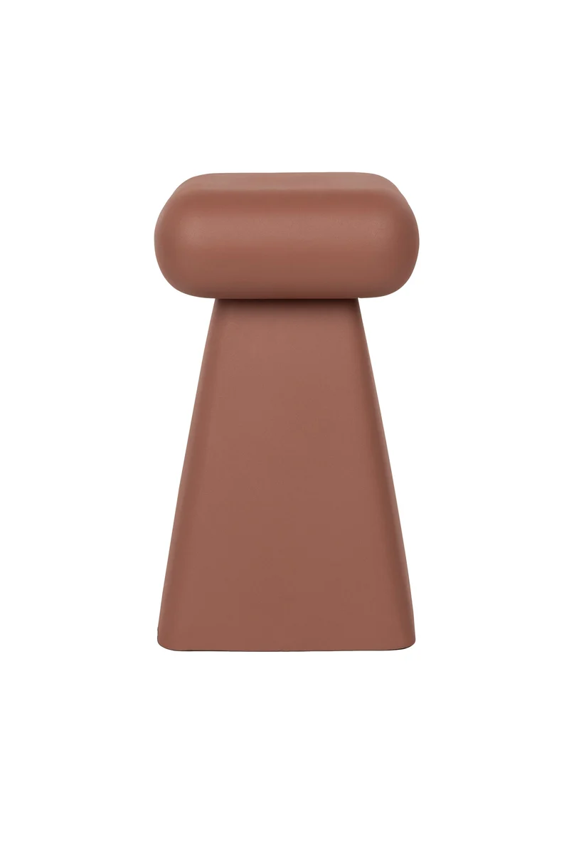 Zuiver Hocker Earth – Terrakotta, Eisen, 29,5 × 29,5 × 51 cm
