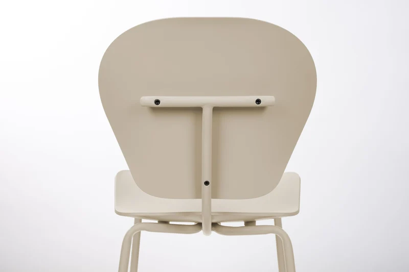Zuiver Stuhl The Ocean Rice – Beige, 55 × 43 × 85,5 cm, 2er-Set