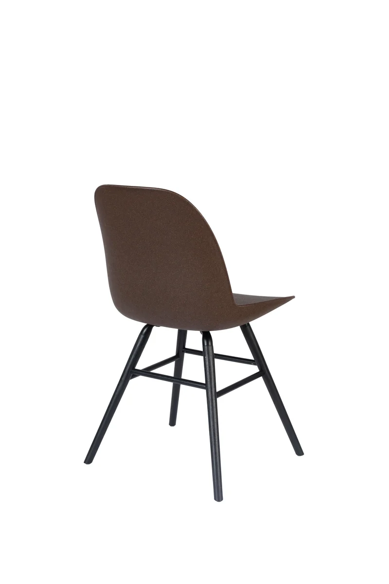 Zuiver Stuhl Albert Kuip Coffee – 49 × 55 × 81,5 cm, 2er-Set