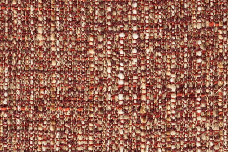 Zuiver Tresenhocker Brit – Rot, Polyester, 54 × 57 × 91,5 cm, 2er-Set