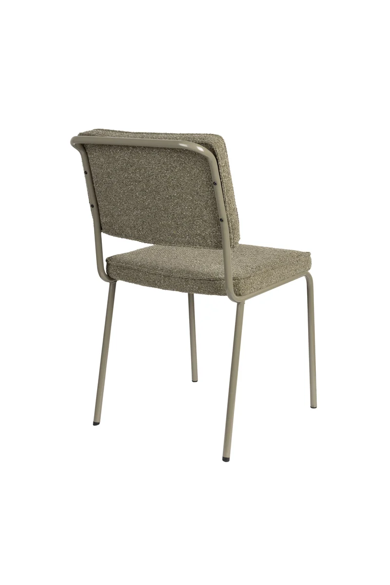 Zuiver Stuhl Buddy Olive – Stoff, 57 × 48 × 85 cm, 2er-Set