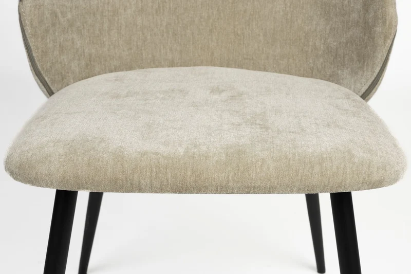 Zuiver Stuhl Cozy – Moos, Eukalyptus-Sperrholz, 57 × 53 × 82 cm, 2er-Set