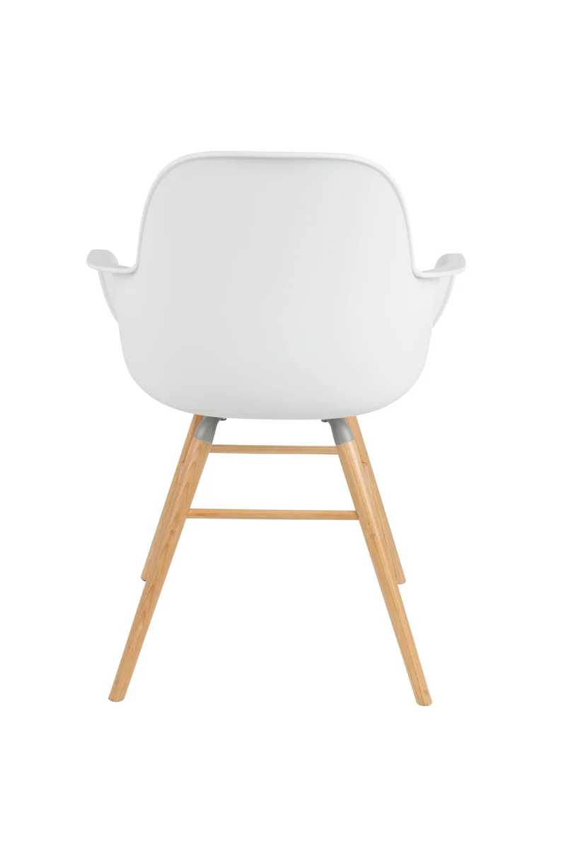 Zuiver Sessel Albert Kuip – Weiß, Polypropylen, 55 × 59 × 81,5 cm, 2er-Set