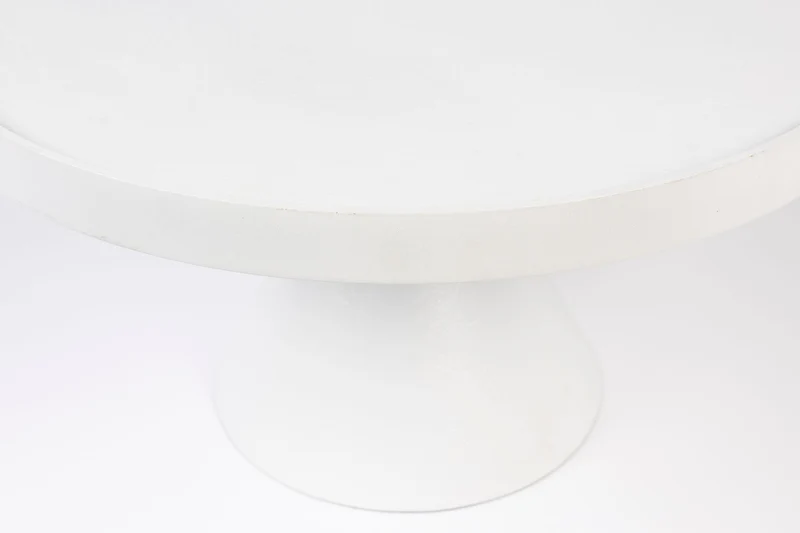 Zuiver Couchtisch Floss – Weiß, Aluminium, 60 × 60 × 33 cm