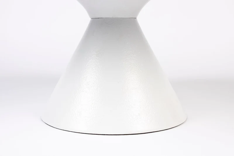 Zuiver Couchtisch Floss – Weiß, Aluminium, 60 × 60 × 33 cm