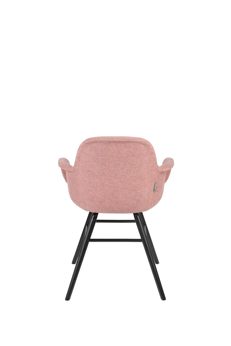 Zuiver Sessel Albert Kuip Soft – Pink, Stoff, 55 × 59 × 81,5 cm, 2er-Set