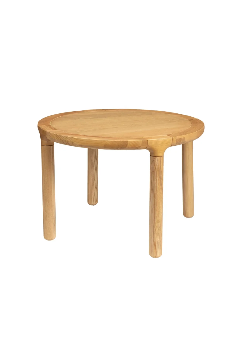 Zuiver Couchtisch Storm – Natur, Holz, 60 × 60 × 40 cm