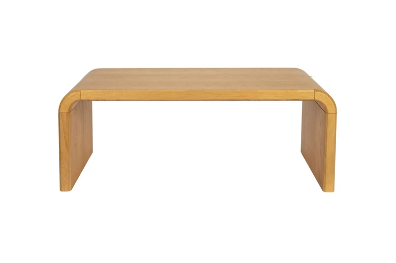 Zuiver Couchtisch Brave – Natur, Eichenfurnier, 120 × 60 × 45 cm