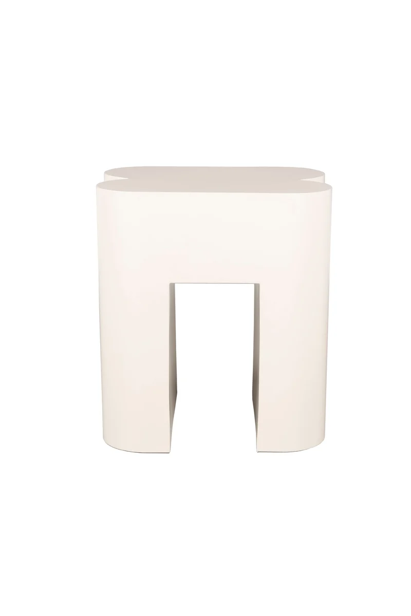 Zuiver Hocker Shape – Beige, Eisen, 40 × 40 × 45 cm