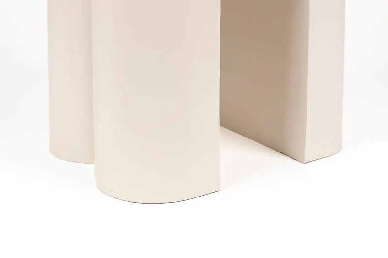 Zuiver Hocker Shape – Beige, Eisen, 40 × 40 × 45 cm