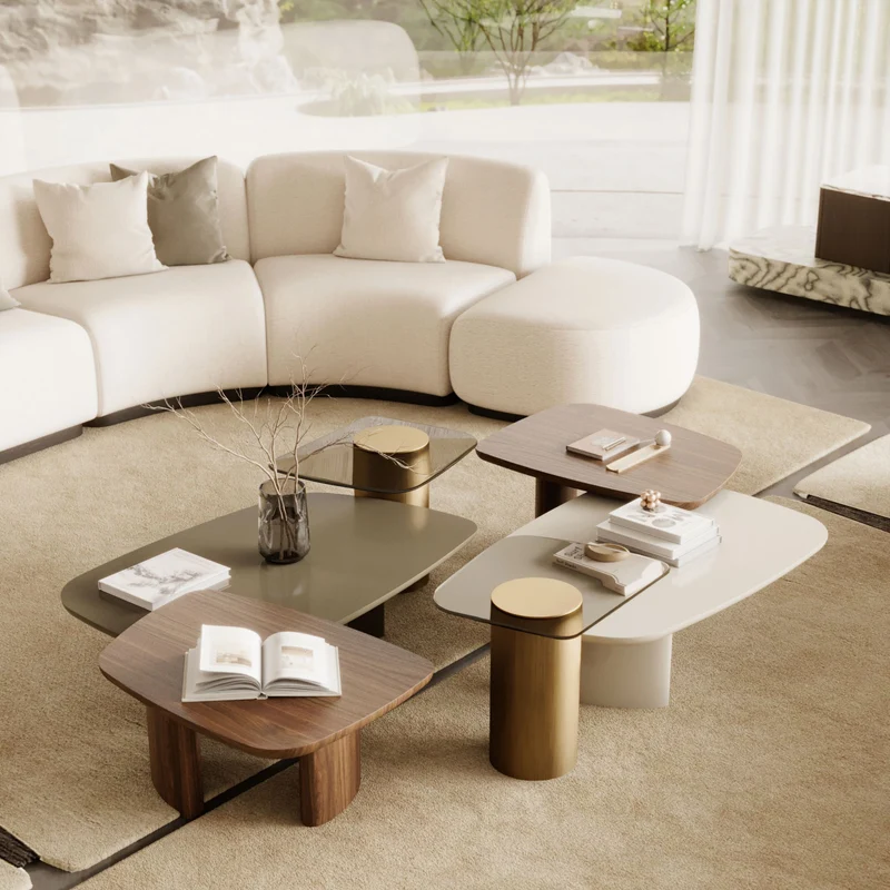 Stylish Club Stone Sofa – Endmodul